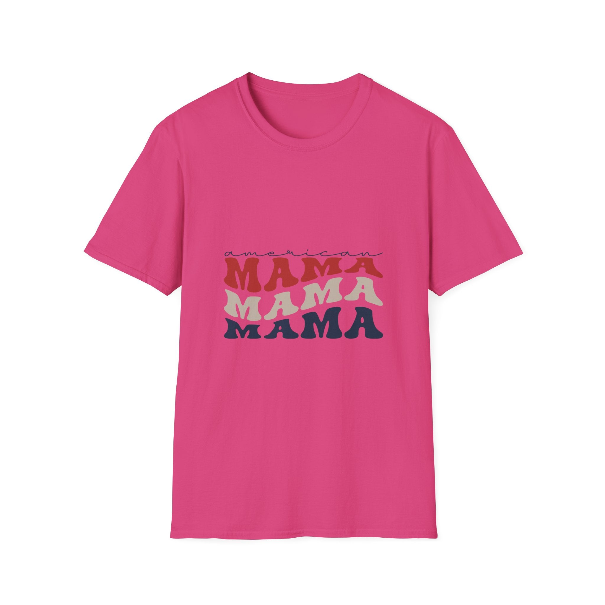 Mama Retro Tee — "American Mama" Graphic T-Shirt
