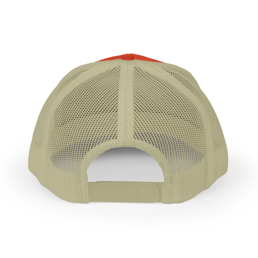Beachin' Snapback Trucker Cap — Casual Beach Vibe Mesh Hat