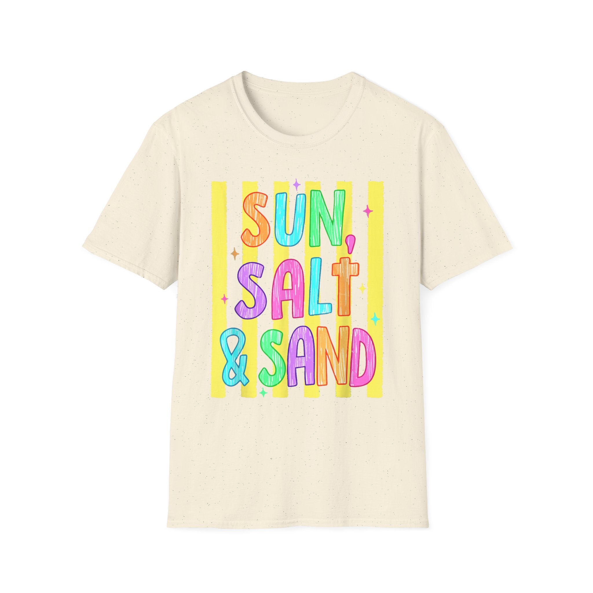 Sun, Salt & Sand T-Shirt — Vibrant Beach Vibes Tee