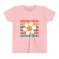 Youth Tee - "Summer Vibes" Retro Daisy Graphic