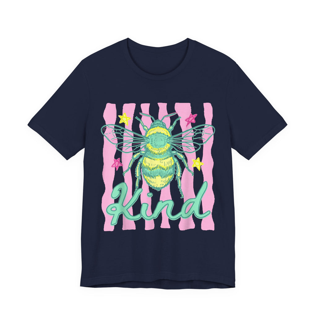 Kind Bee T-Shirt — Cute Pastel Bee Graphic Tee