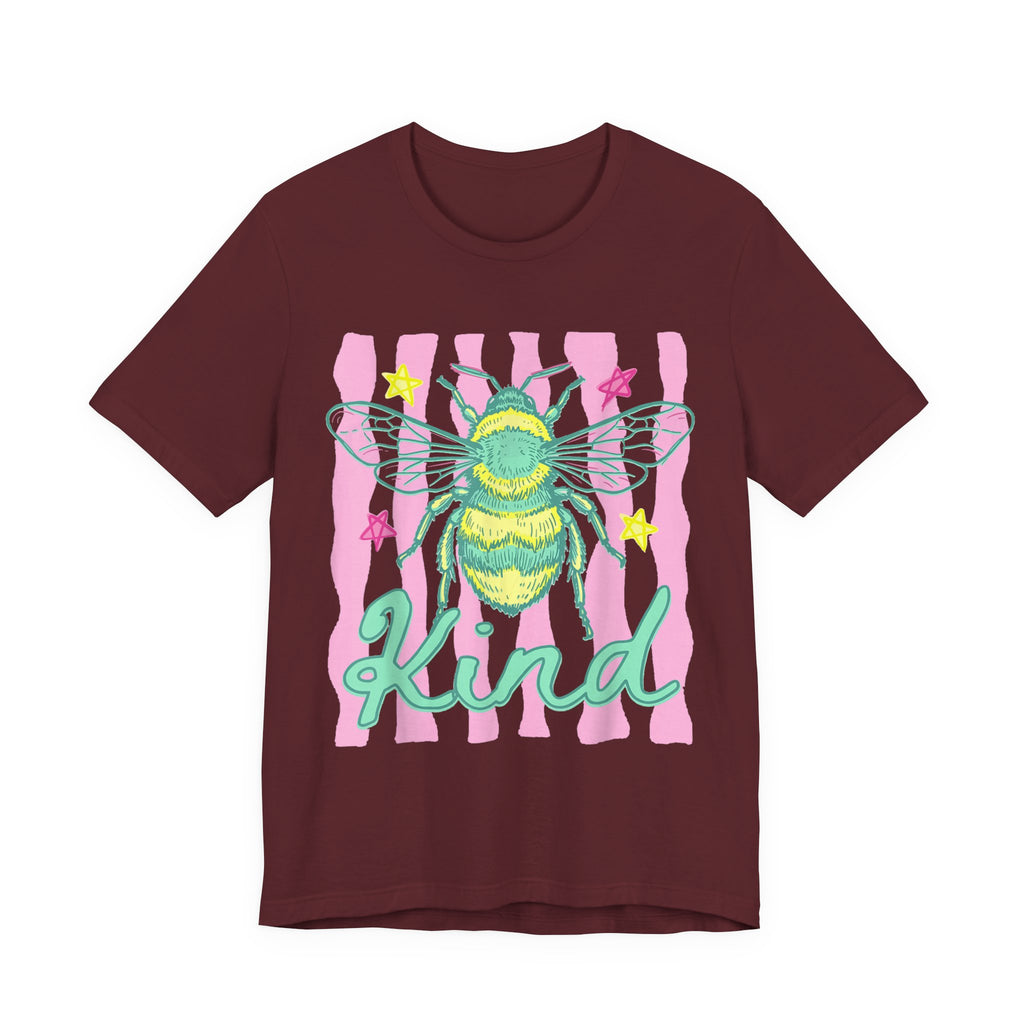 Kind Bee T-Shirt — Cute Pastel Bee Graphic Tee