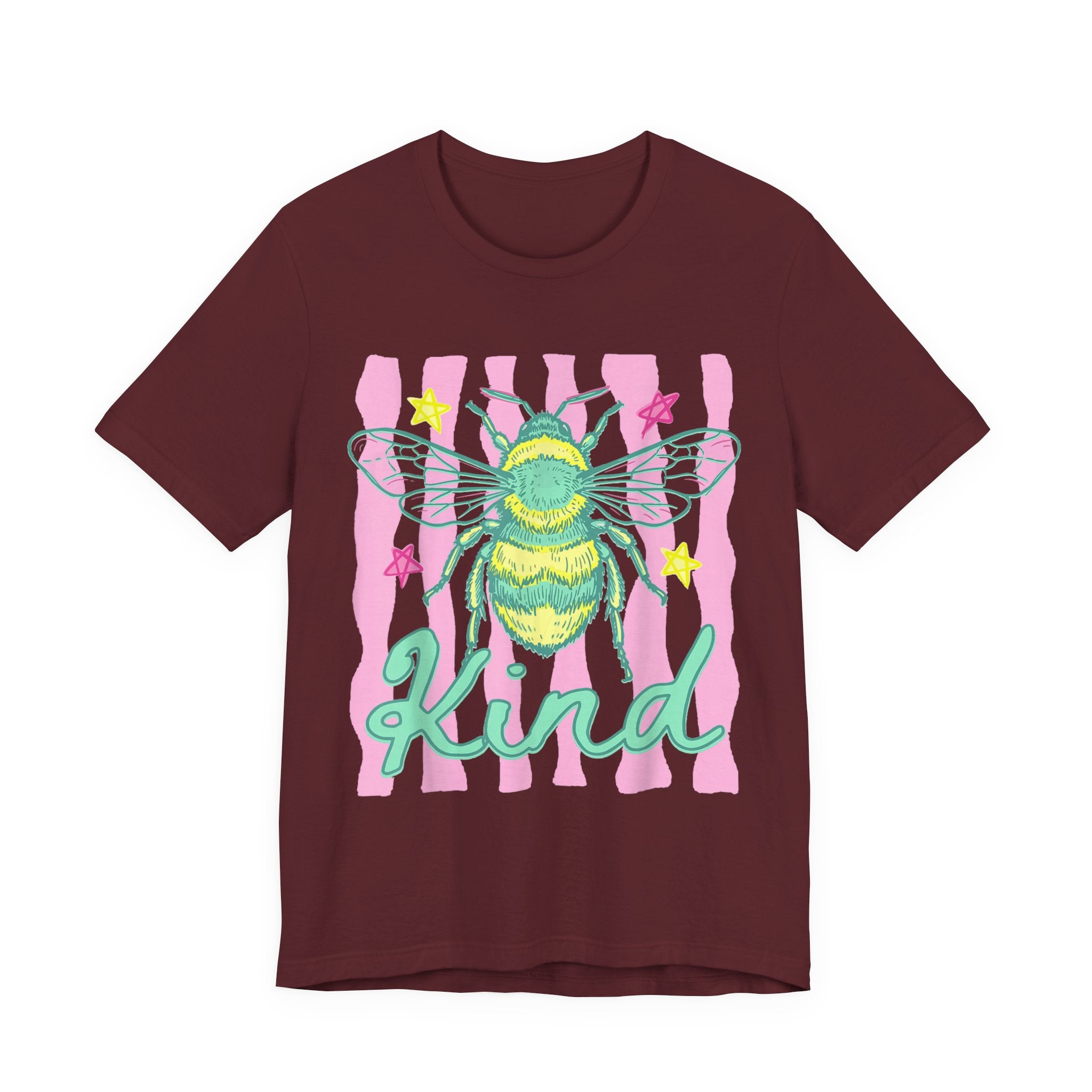 Kind Bee T-Shirt — Cute Pastel Bee Graphic Tee
