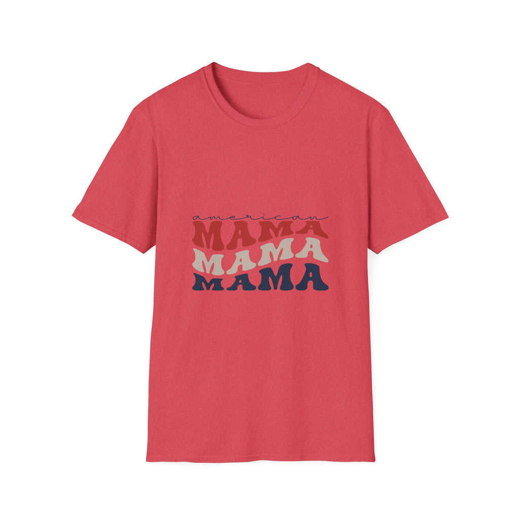 Mama Retro Tee — "American Mama" Graphic T-Shirt