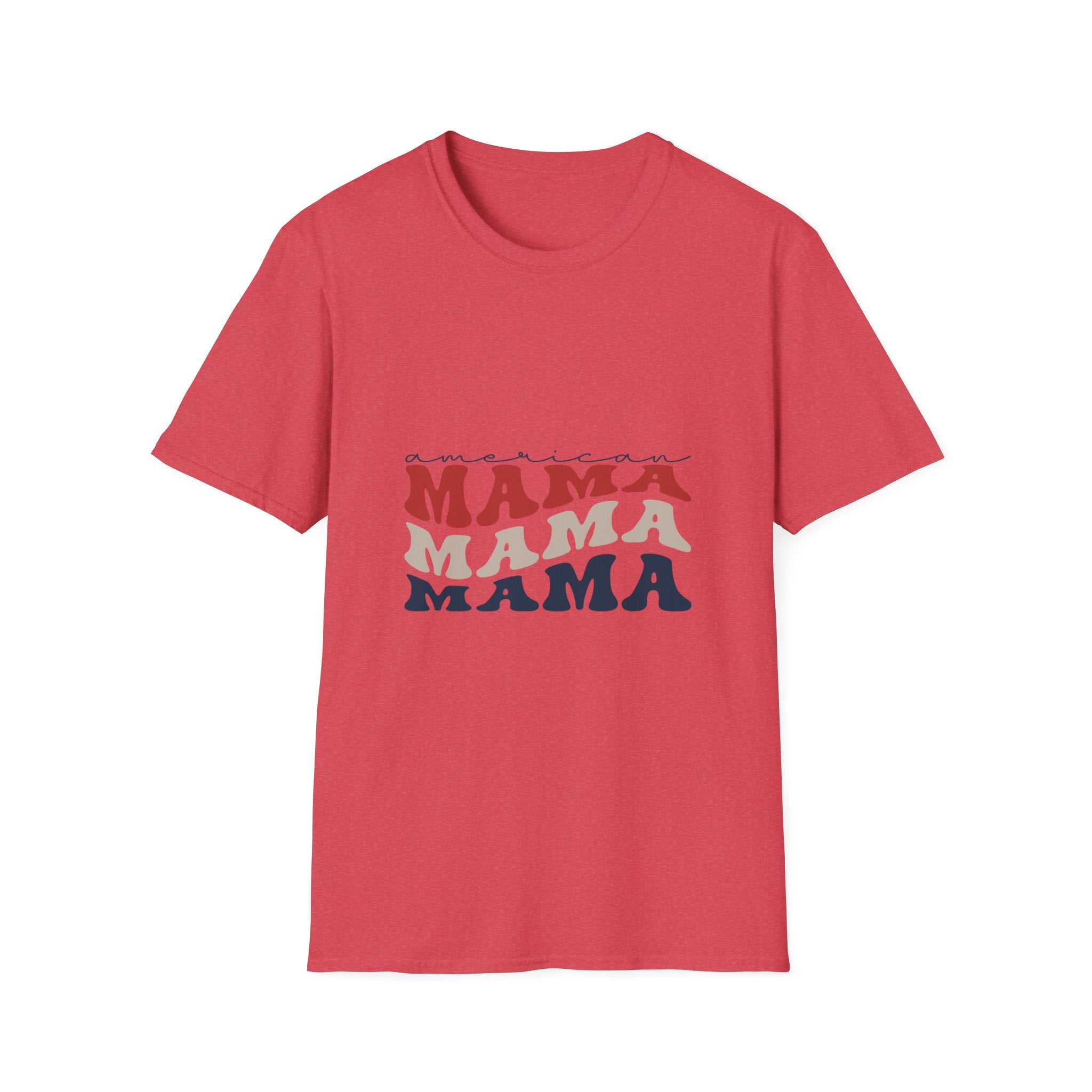 Mama Retro Tee — "American Mama" Graphic T-Shirt