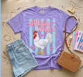 Guess What Rooster T-Shirt — Cute Retro Chicken Graphic Tee