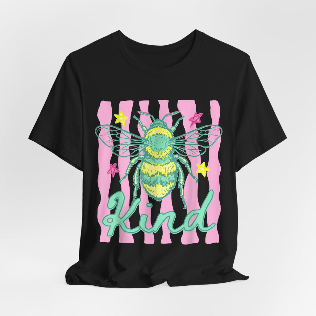 Kind Bee T-Shirt — Cute Pastel Bee Graphic Tee