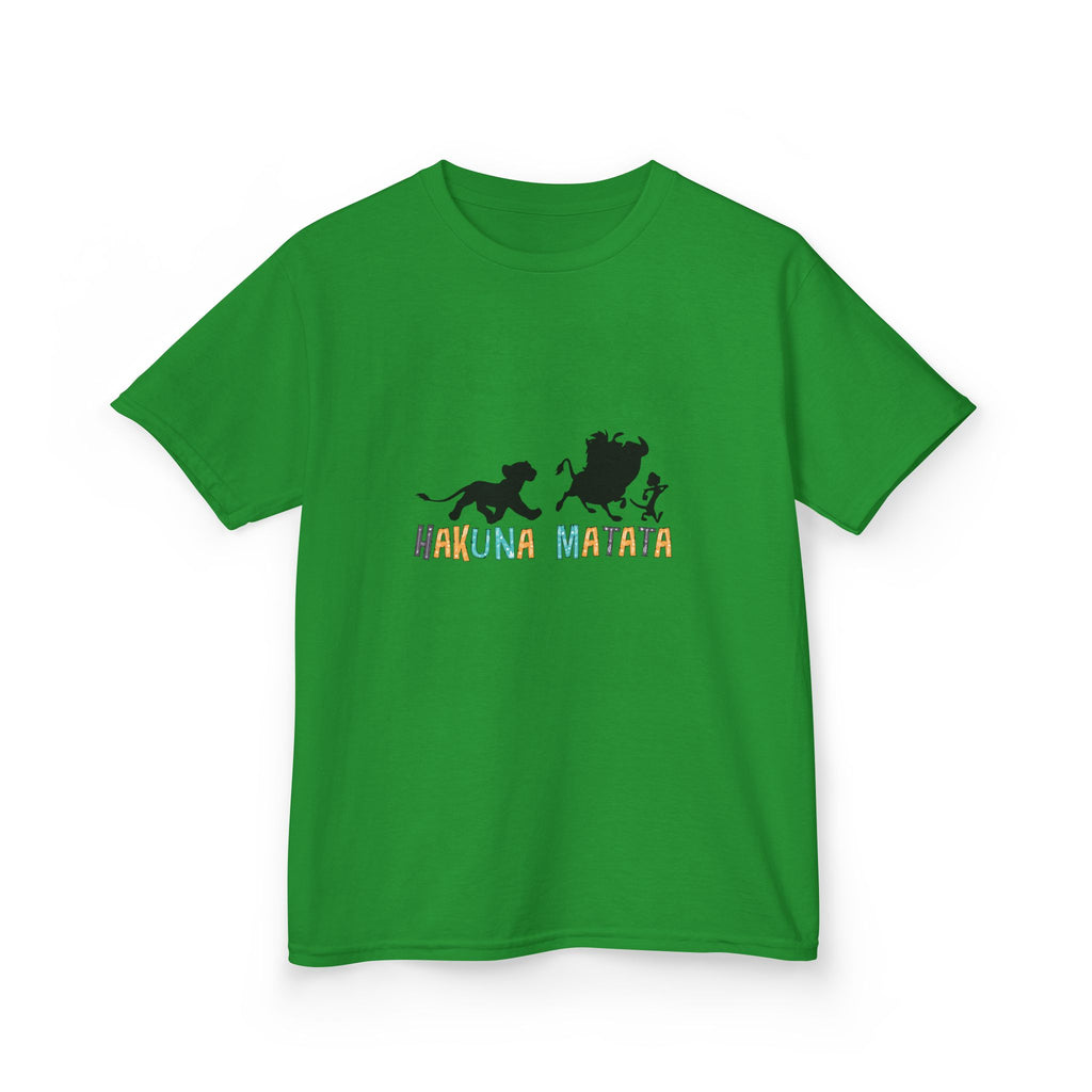 Kids Tee — 'Hakuna Matata' Silhouette Lion King Design