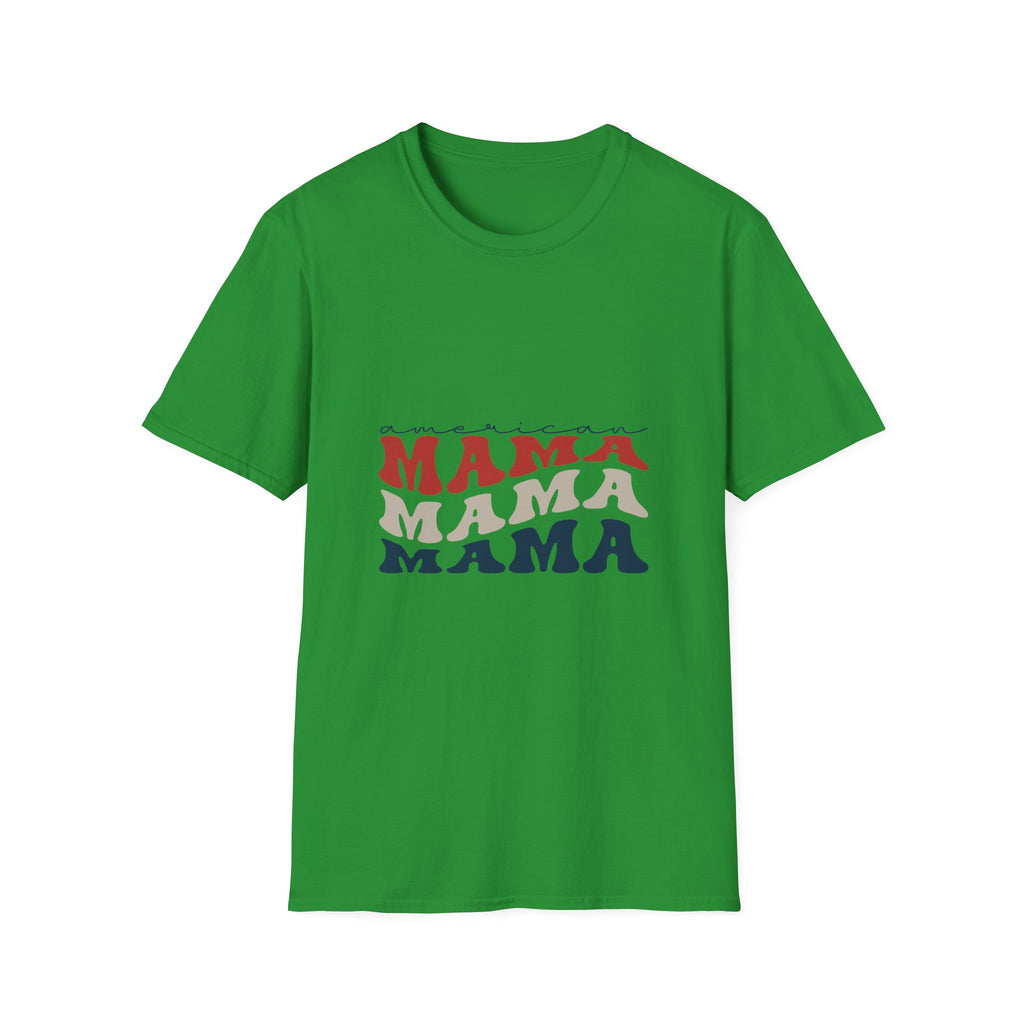 Mama Retro Tee — "American Mama" Graphic T-Shirt
