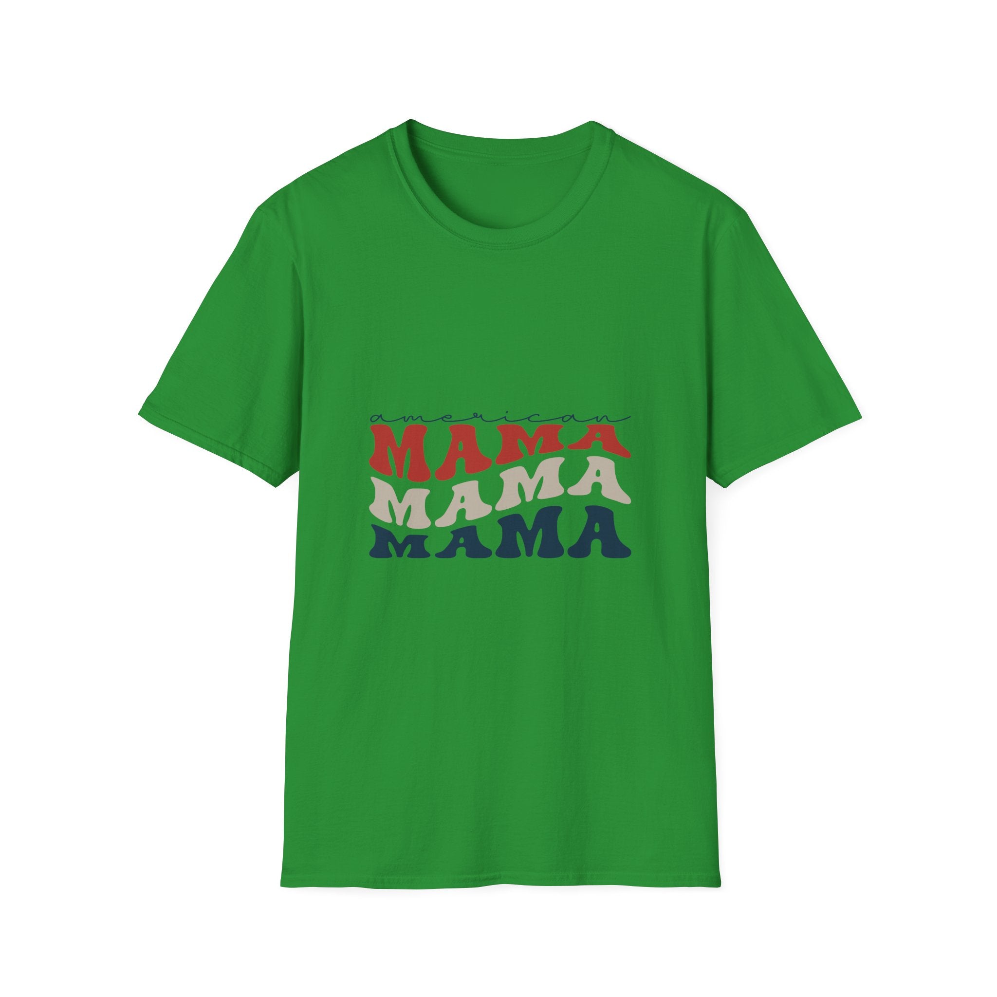 Mama Retro Tee — "American Mama" Graphic T-Shirt