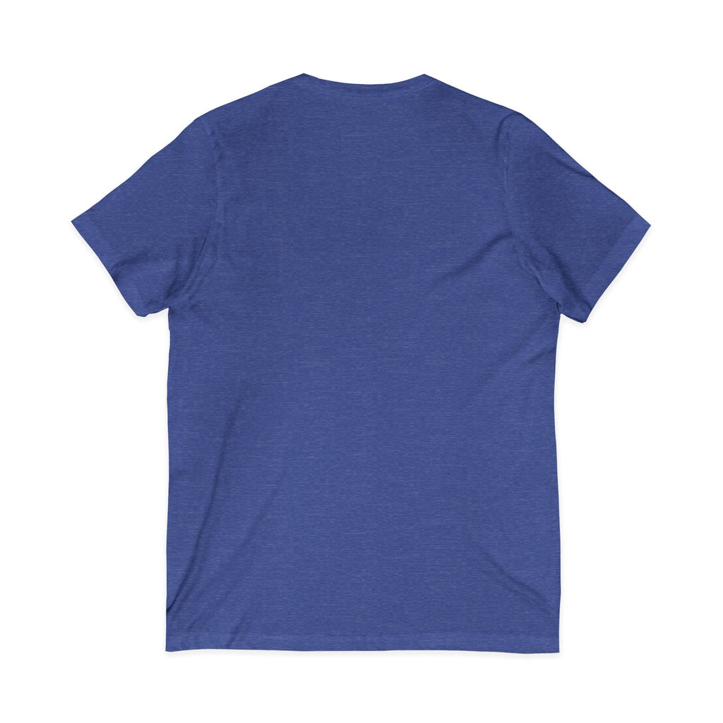 Gotta Go Buffalo V-Neck Tee — Retro Pastel Bison Graphic T-Shirt