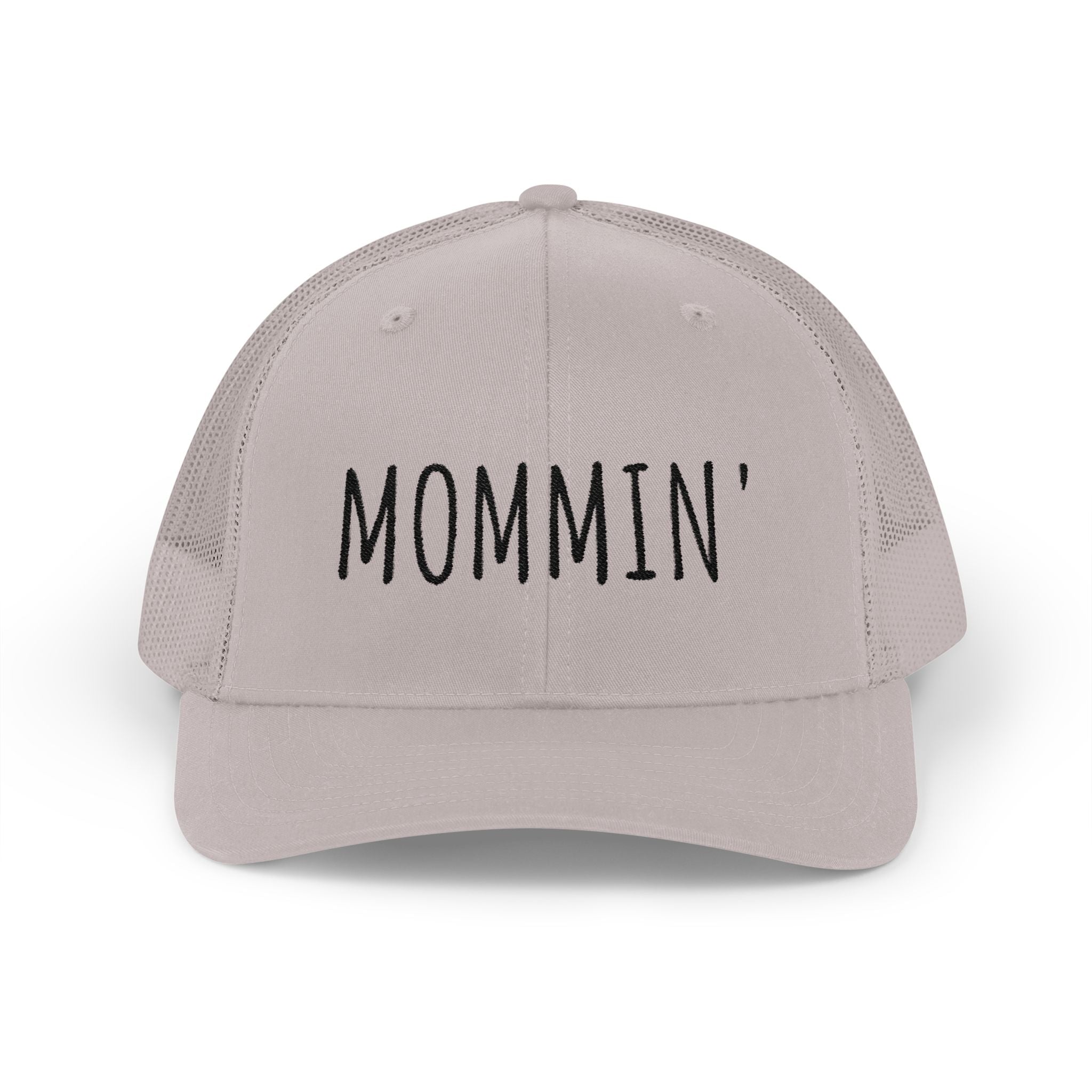 Mommin' Snapback Trucker Cap — Casual Mom Hat for Everyday Wear