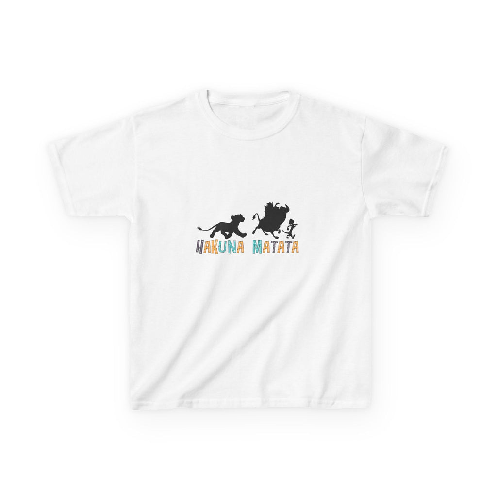 Kids Tee — 'Hakuna Matata' Silhouette Lion King Design