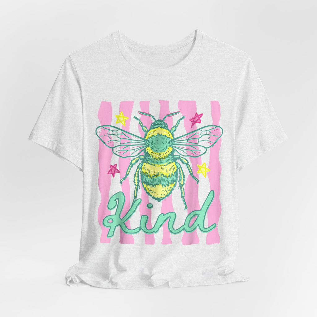 Kind Bee T-Shirt — Cute Pastel Bee Graphic Tee