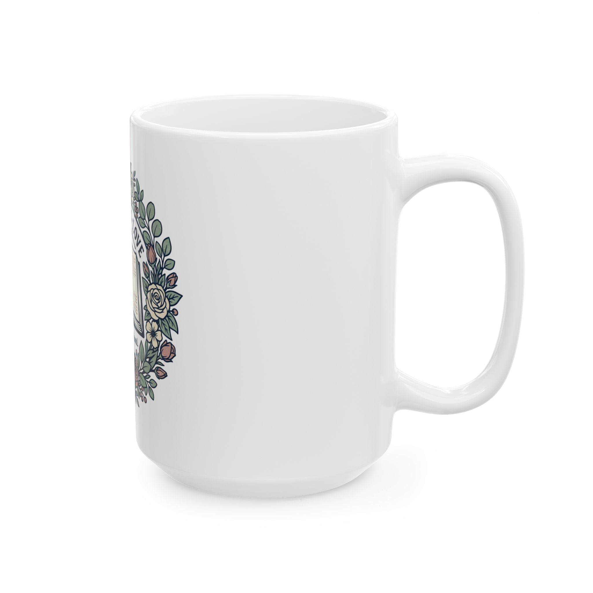 Faith Hope Love Bible Mug — Scripture for the Soul Ceramic Coffee Cup (11oz/15oz)