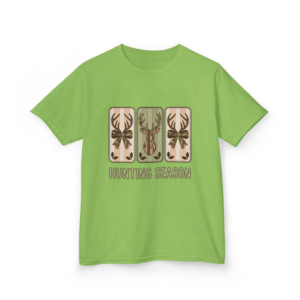 Kids 'Hunting Season' Graphic Tee — Deer Antler Outdoor Shirt