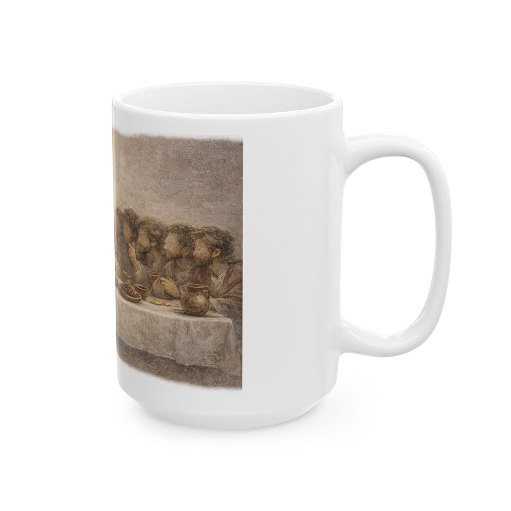 Religious Mug - The Last Supper Ceramic Coffee Mug (11oz & 15oz)