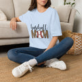 Baseball Mom T-Shirt — Leopard Print “Mom” Baseball Design