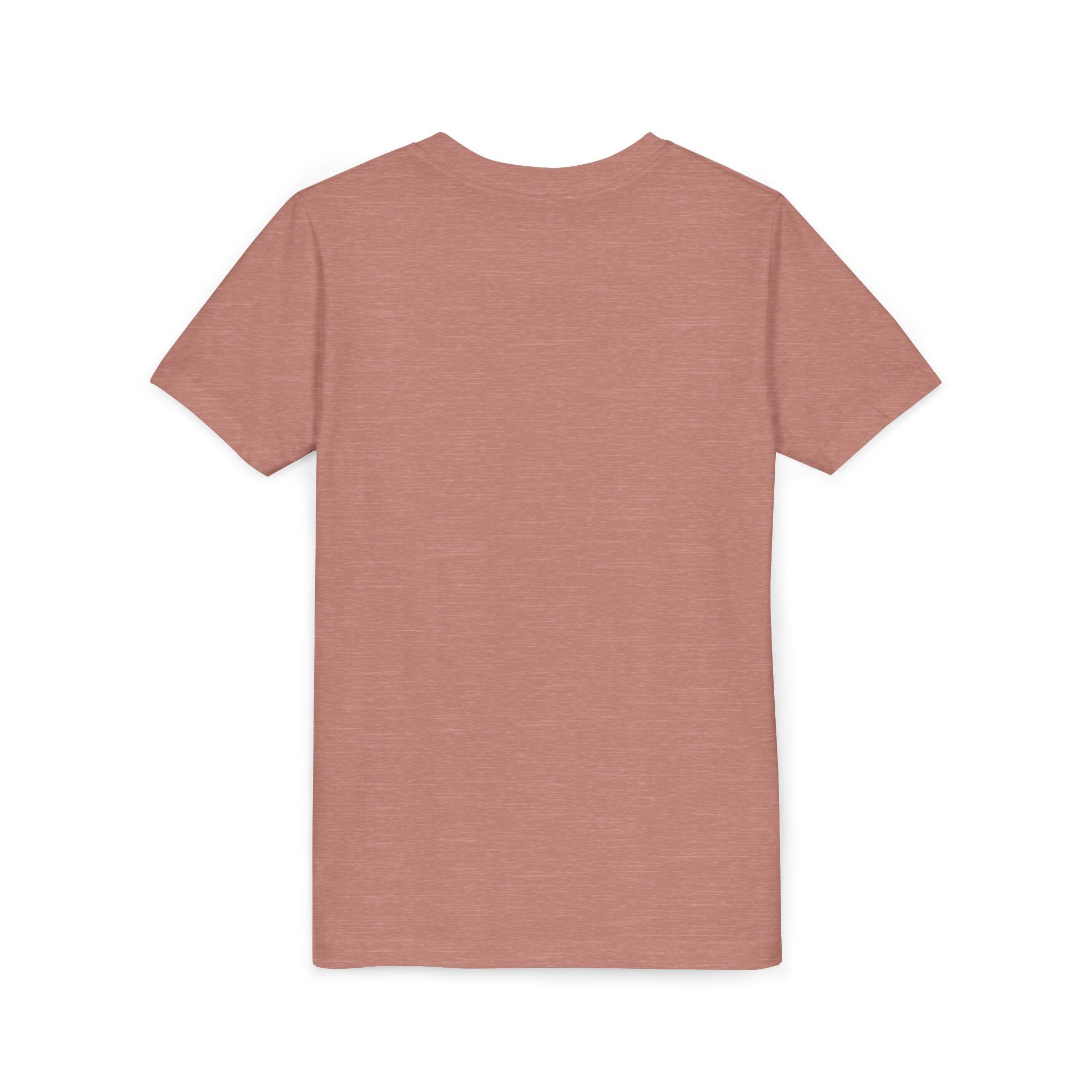 Youth Tee — "Sunshine and Jesus" Pink & Yellow Striped Christian Graphic