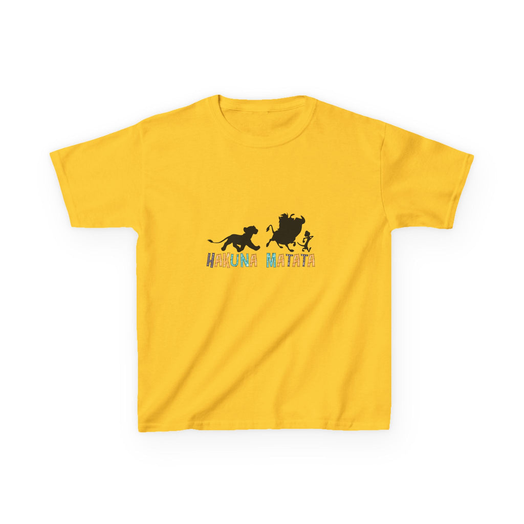 Kids Tee — 'Hakuna Matata' Silhouette Lion King Design