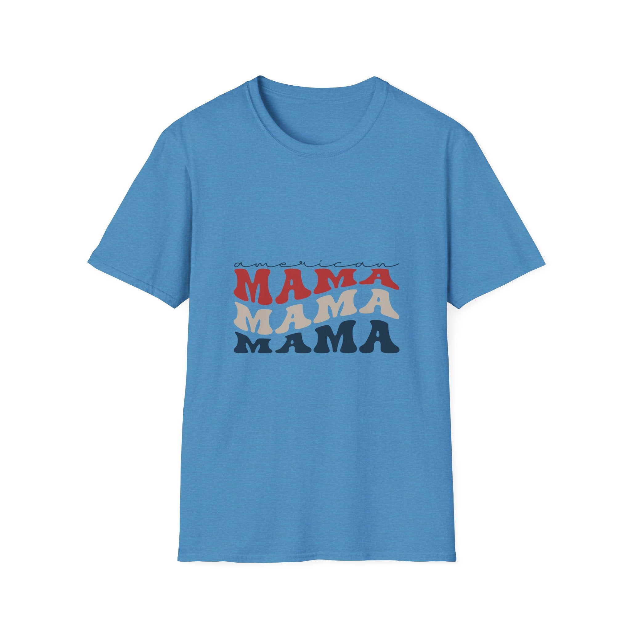 Mama Retro Tee — "American Mama" Graphic T-Shirt