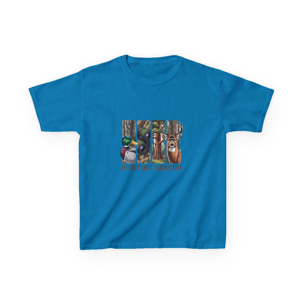 Kids Tee — 'Hunting Season' Duck & Deer Woodland Graphic