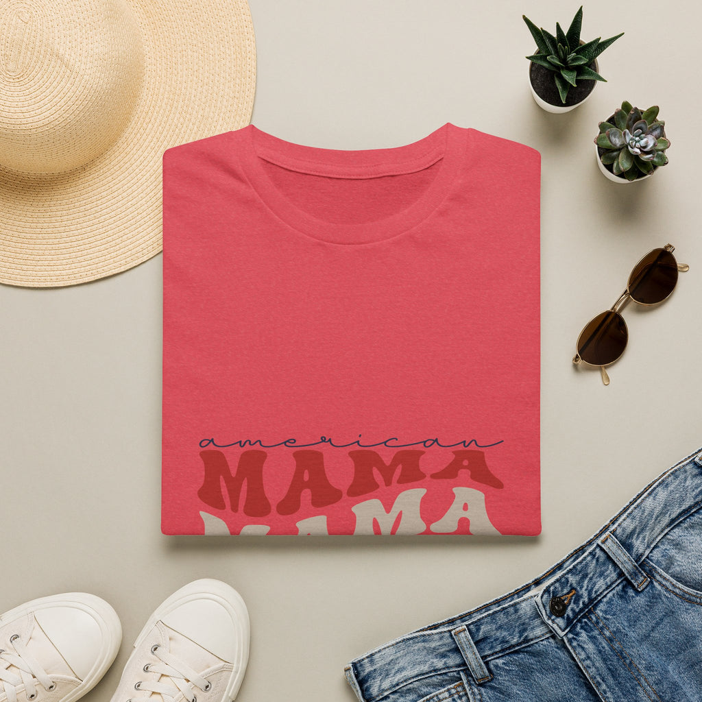 Mama Retro Tee — "American Mama" Graphic T-Shirt
