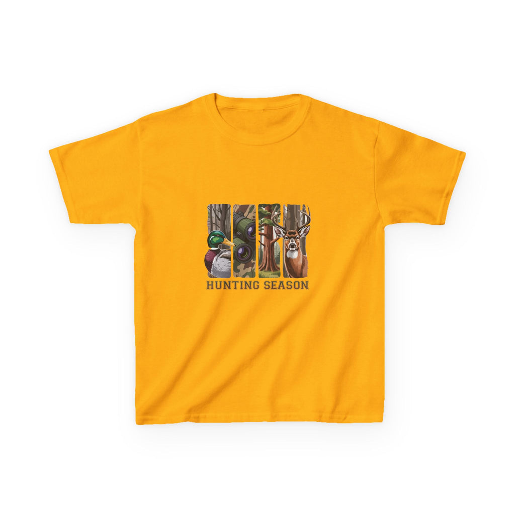 Kids Tee — 'Hunting Season' Duck & Deer Woodland Graphic