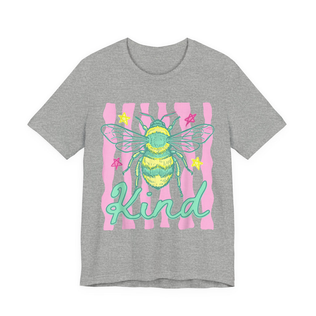 Kind Bee T-Shirt — Cute Pastel Bee Graphic Tee