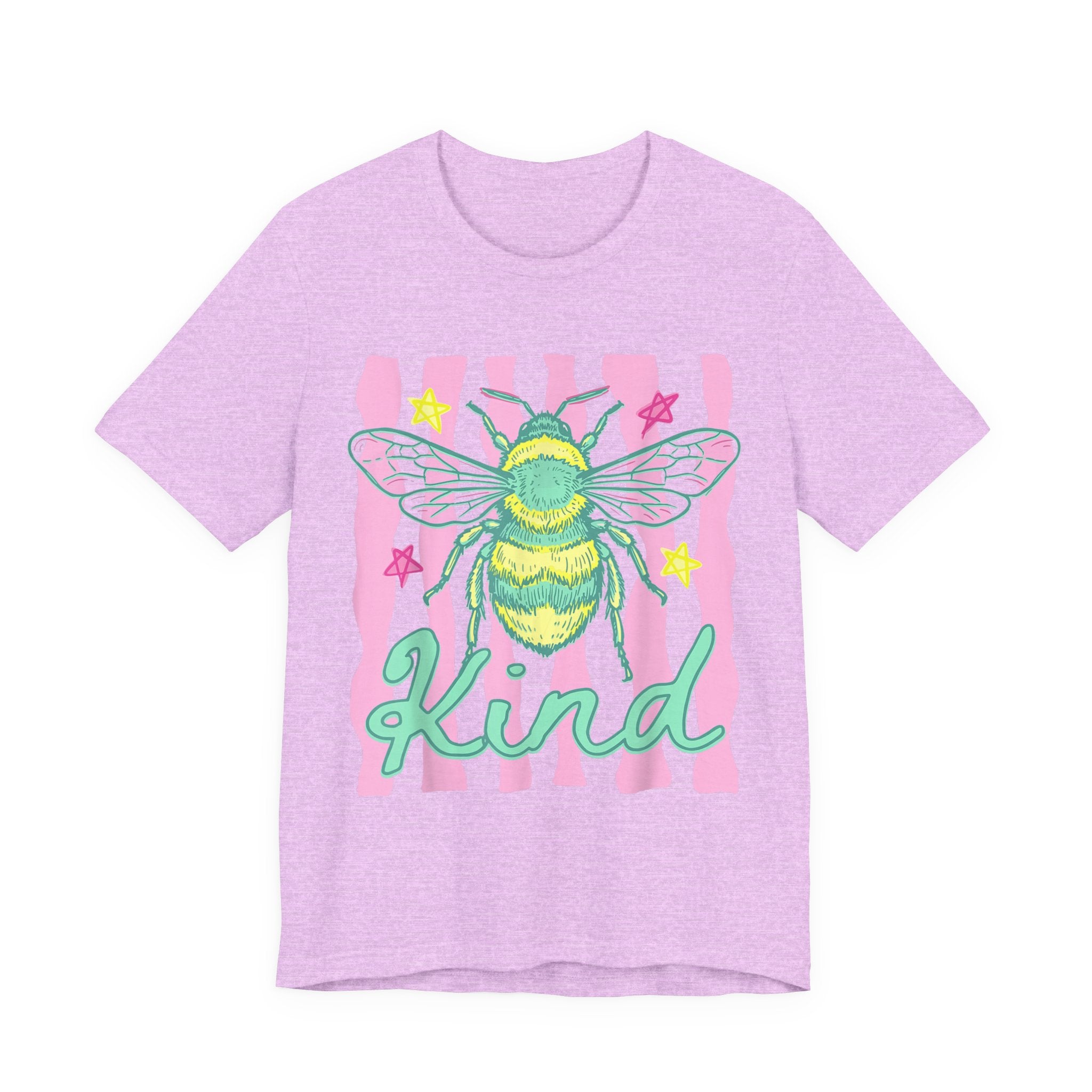 Kind Bee T-Shirt — Cute Pastel Bee Graphic Tee