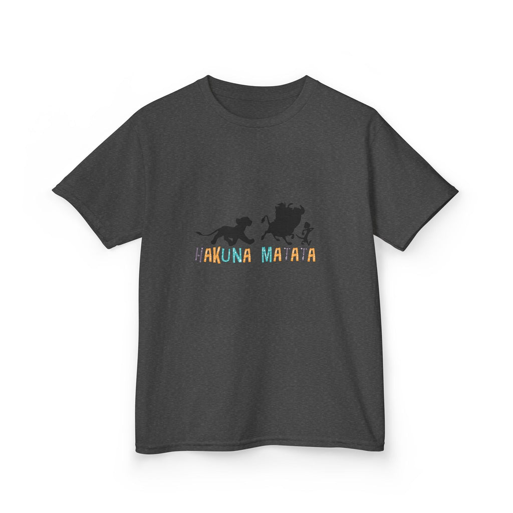 Kids Tee — 'Hakuna Matata' Silhouette Lion King Design