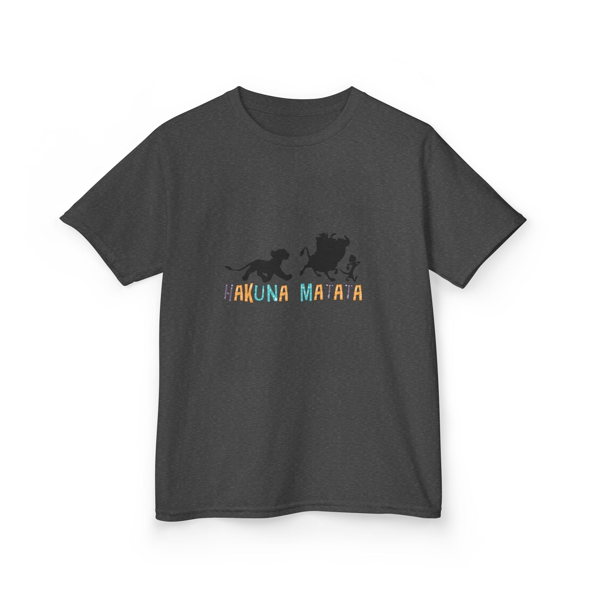 Kids Tee — 'Hakuna Matata' Silhouette Lion King Design