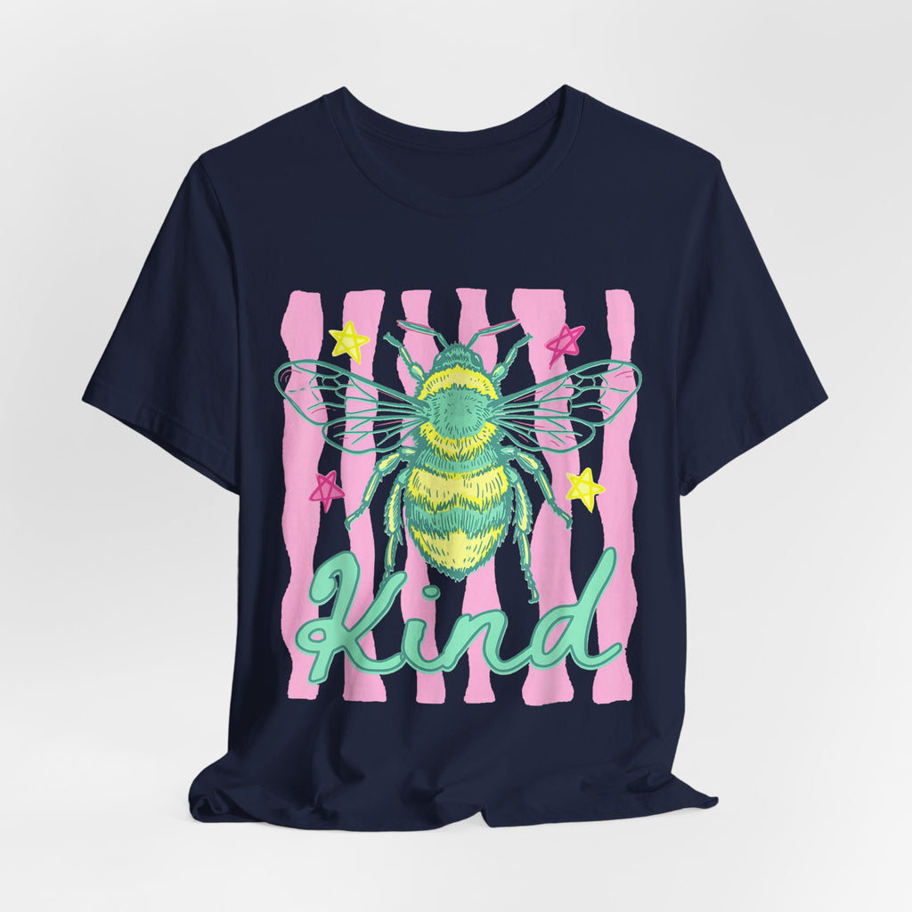 Kind Bee T-Shirt — Cute Pastel Bee Graphic Tee