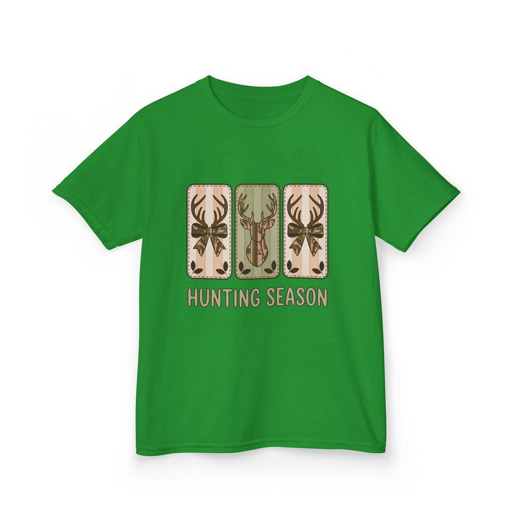 Kids 'Hunting Season' Graphic Tee — Deer Antler Outdoor Shirt