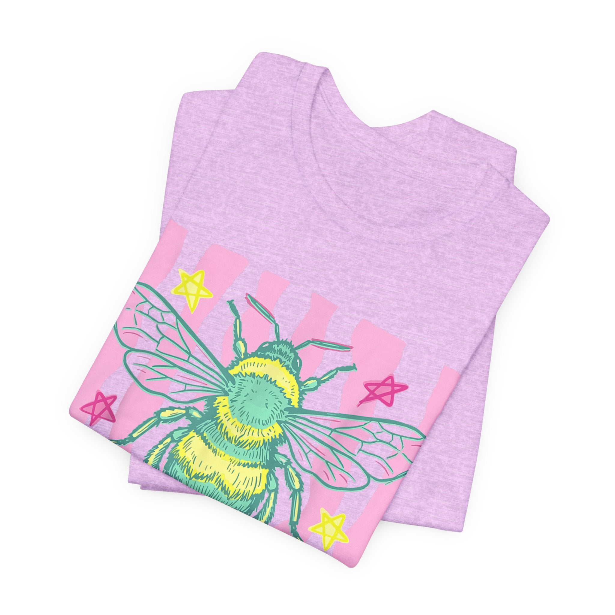 Kind Bee T-Shirt — Cute Pastel Bee Graphic Tee