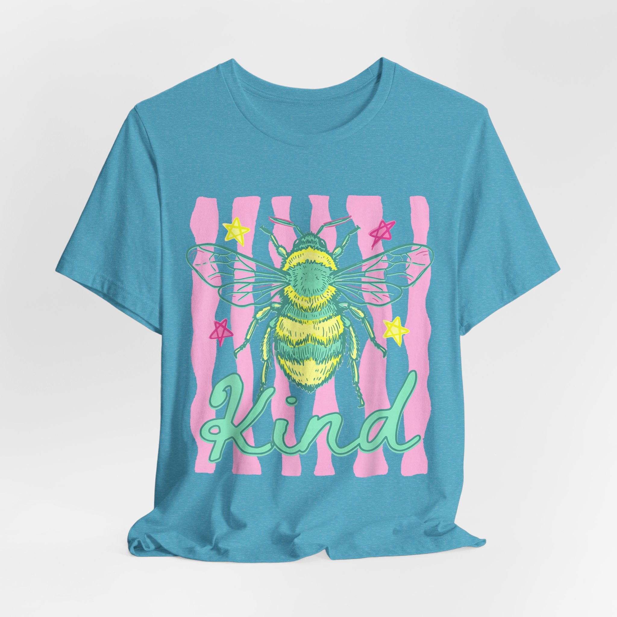 Kind Bee T-Shirt — Cute Pastel Bee Graphic Tee