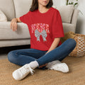 Mama T-Shirt with Leopard Bow — Cute Mom Graphic Tee