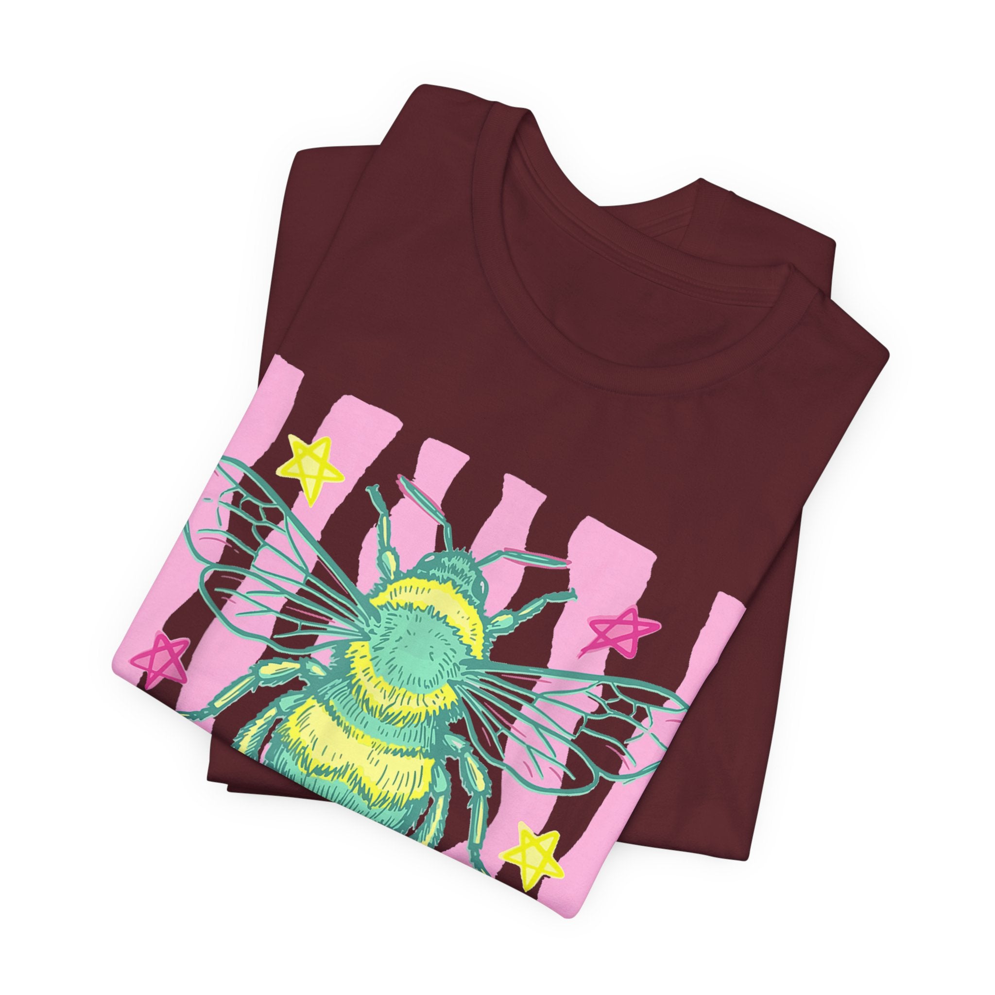 Kind Bee T-Shirt — Cute Pastel Bee Graphic Tee