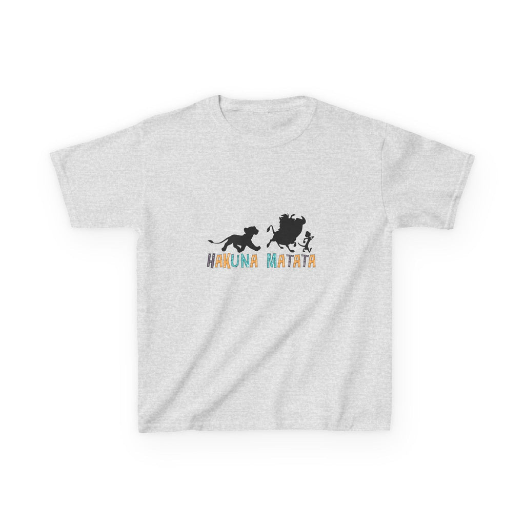 Kids Tee — 'Hakuna Matata' Silhouette Lion King Design