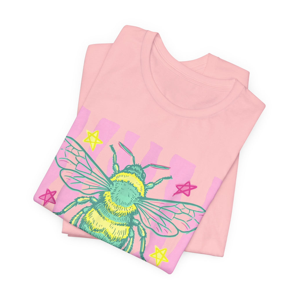 Kind Bee T-Shirt — Cute Pastel Bee Graphic Tee