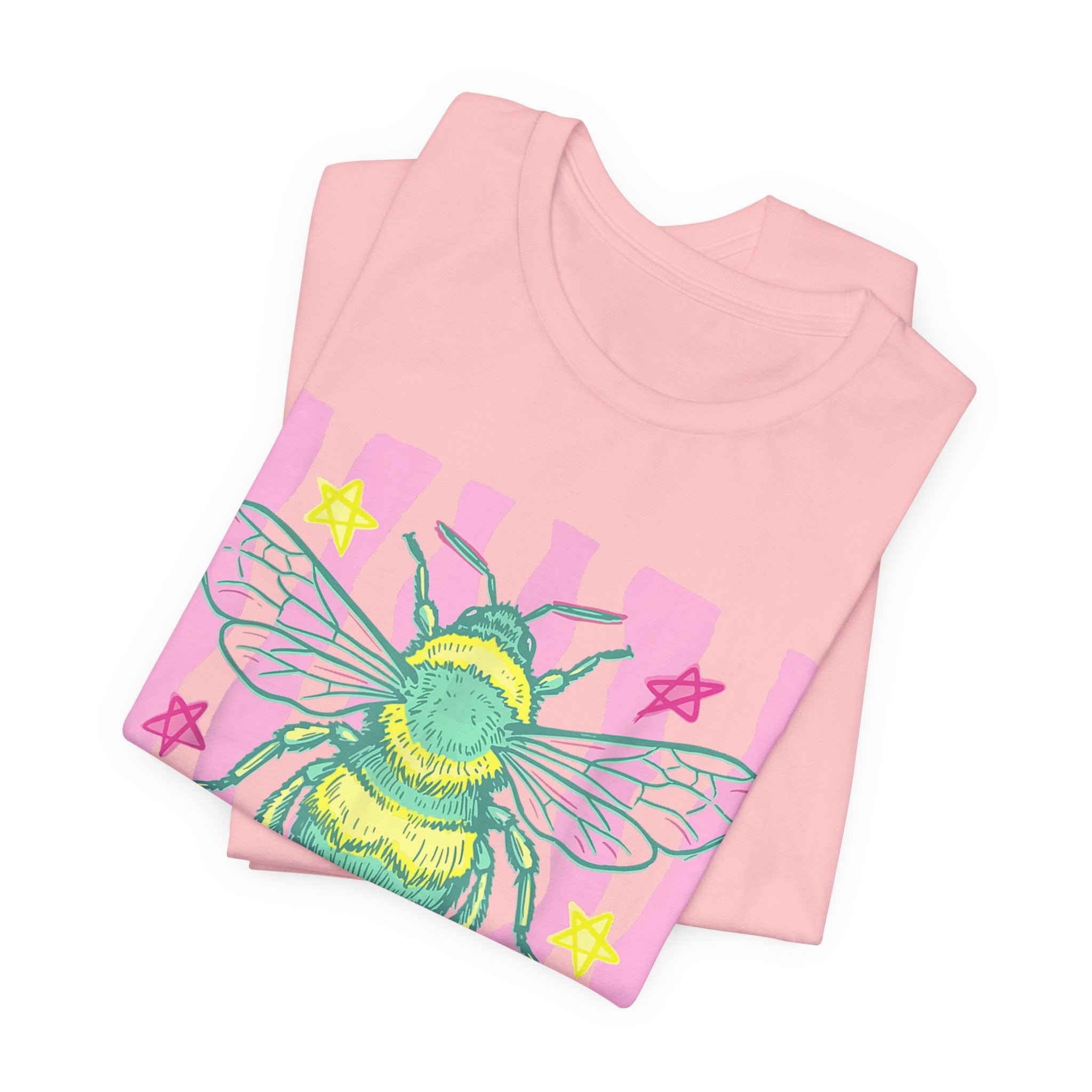 Kind Bee T-Shirt — Cute Pastel Bee Graphic Tee