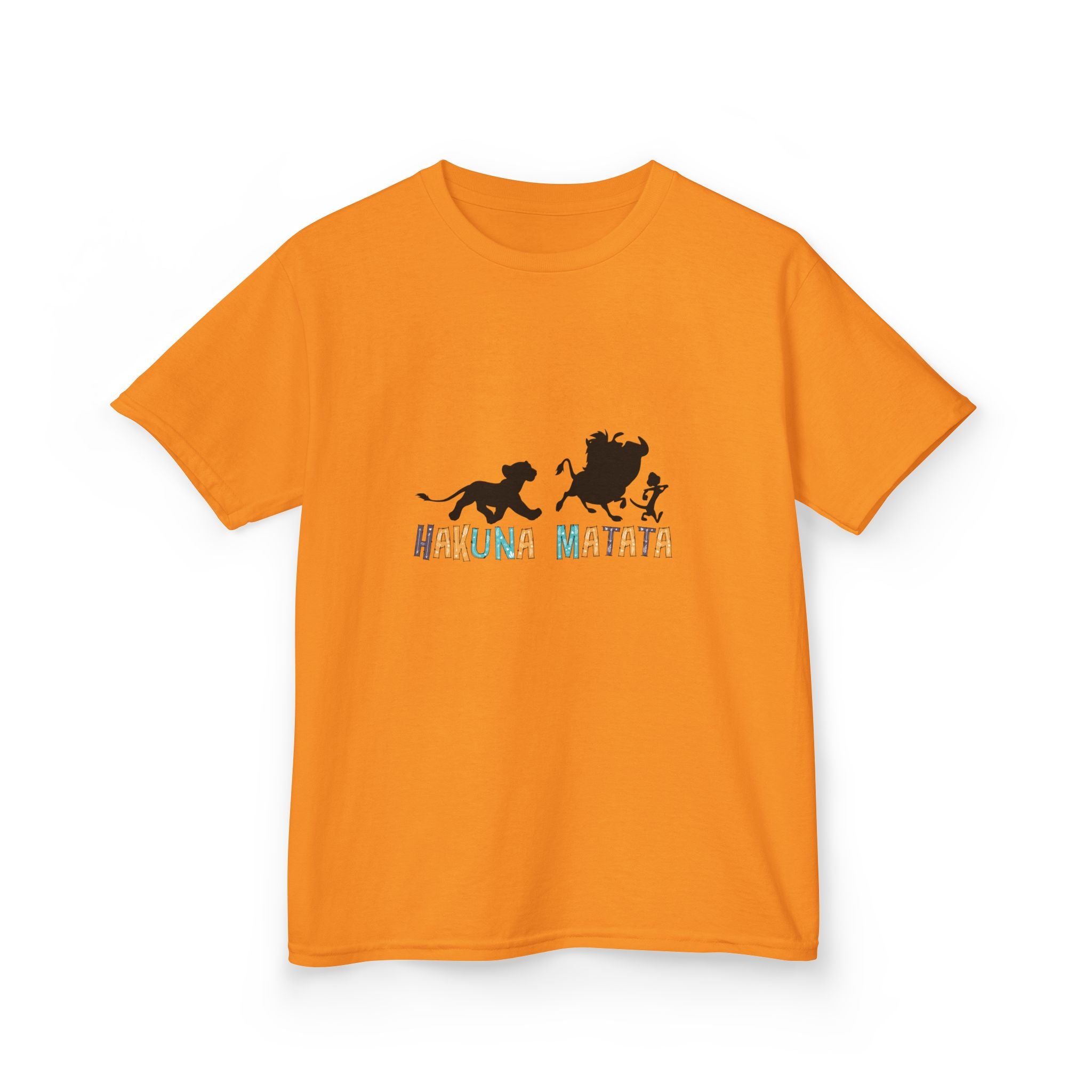Kids Tee — 'Hakuna Matata' Silhouette Lion King Design