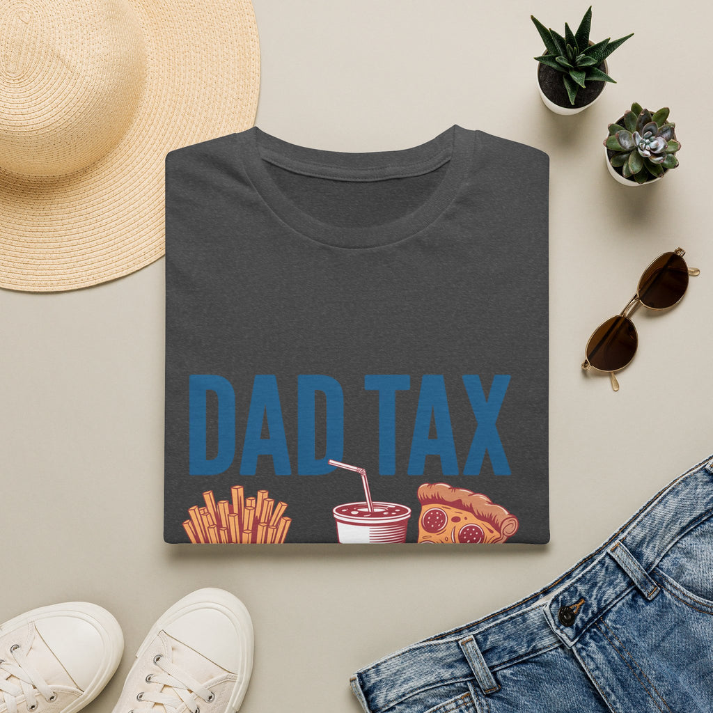 Dad Tax T-Shirt — Funny "Dad Tax" Pizza, Fries & Drink Graphic Tee for Fathers