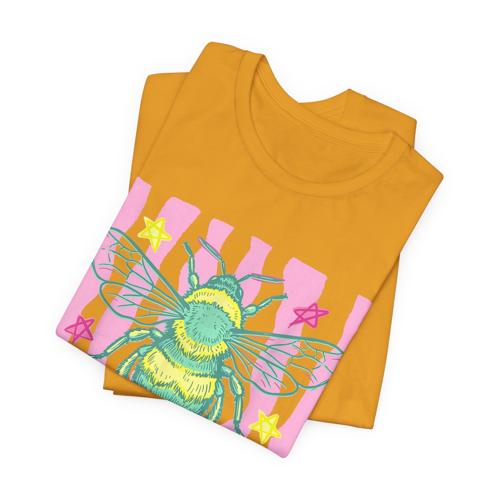 Kind Bee T-Shirt — Cute Pastel Bee Graphic Tee