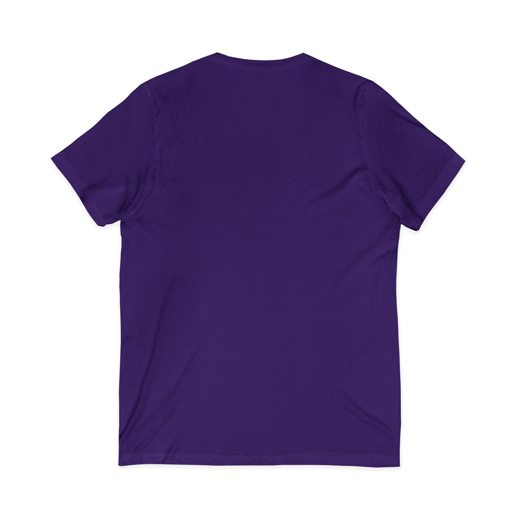 Gotta Go Buffalo V-Neck Tee — Retro Pastel Bison Graphic T-Shirt