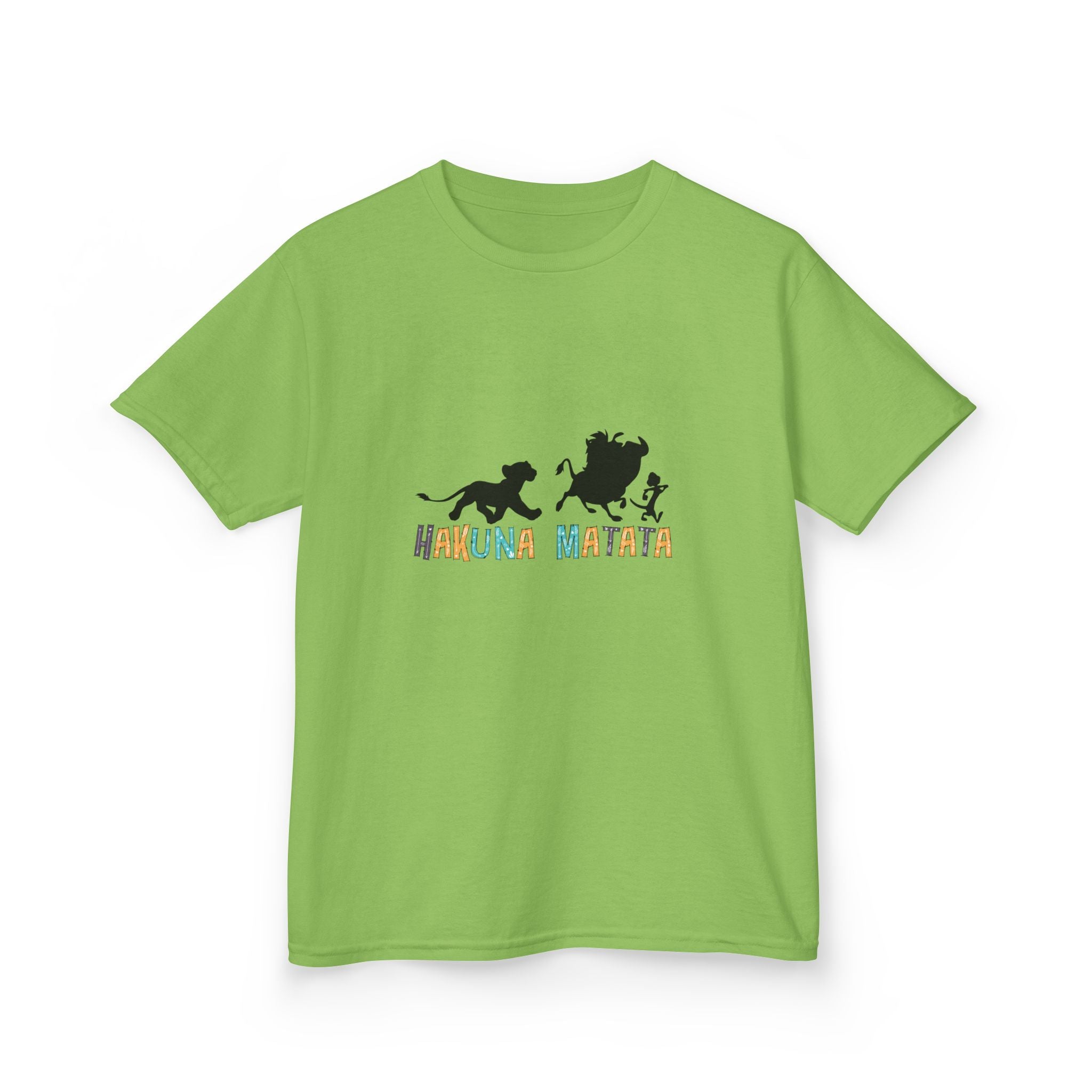 Kids Tee — 'Hakuna Matata' Silhouette Lion King Design