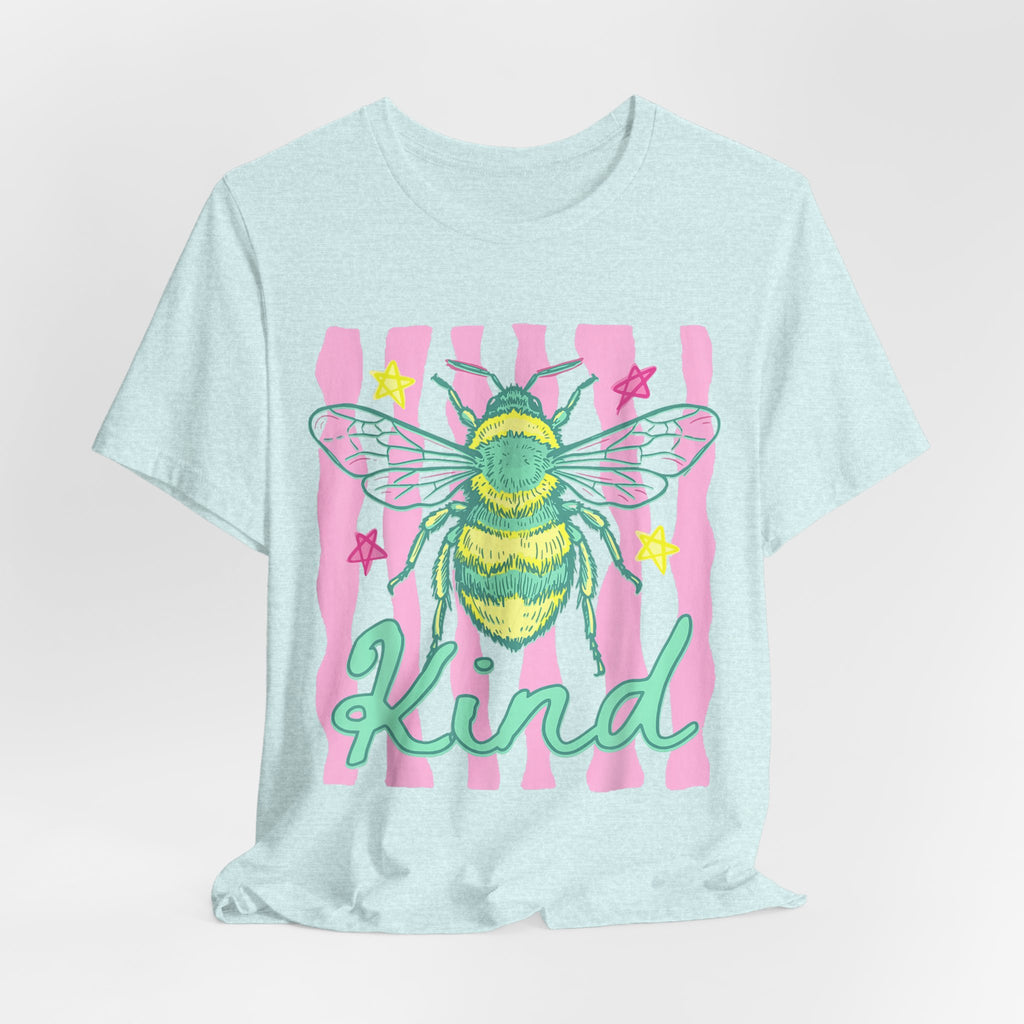 Kind Bee T-Shirt — Cute Pastel Bee Graphic Tee