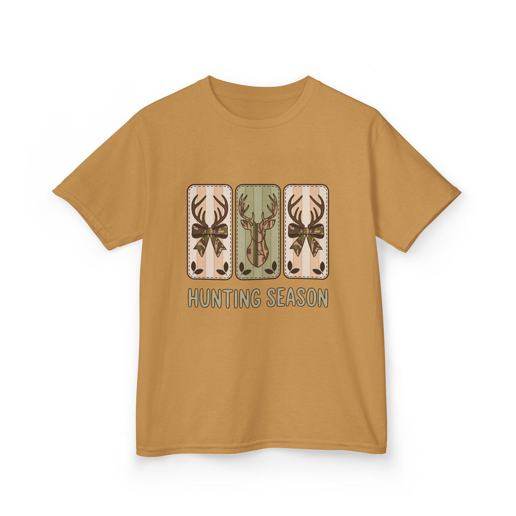 Kids 'Hunting Season' Graphic Tee — Deer Antler Outdoor Shirt