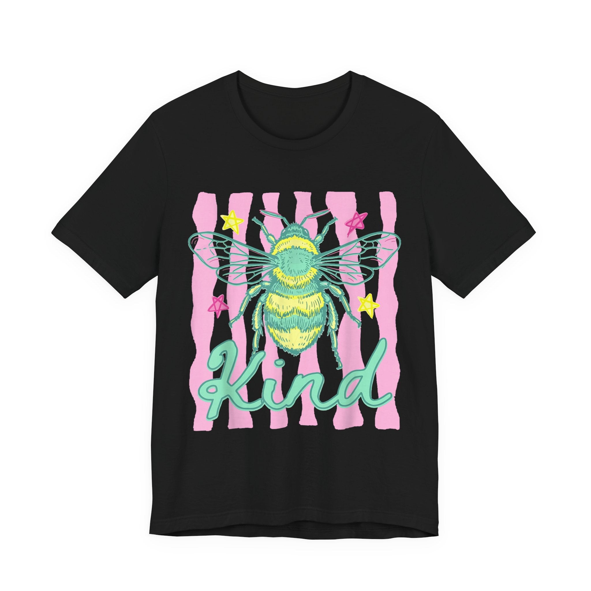 Kind Bee T-Shirt — Cute Pastel Bee Graphic Tee