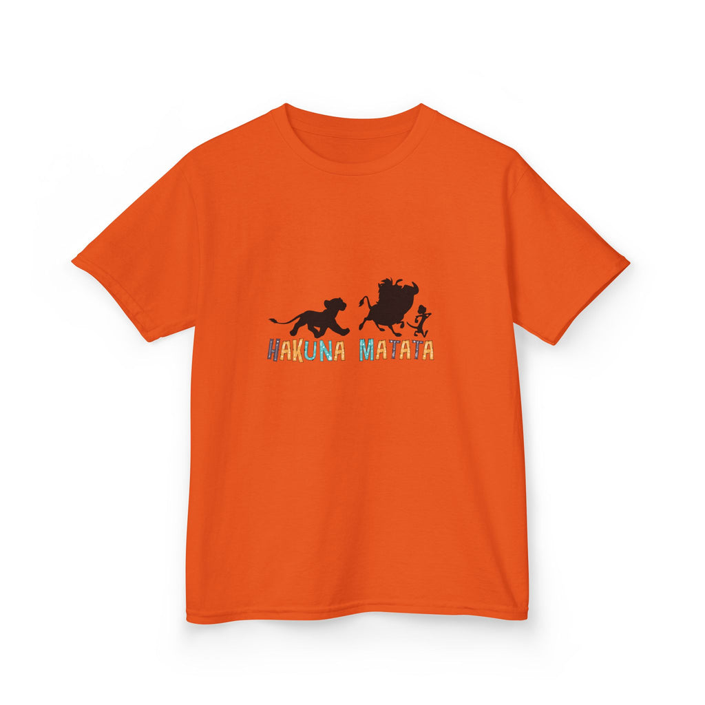 Kids Tee — 'Hakuna Matata' Silhouette Lion King Design